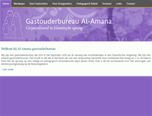 Tablet Screenshot of al-amana.nl